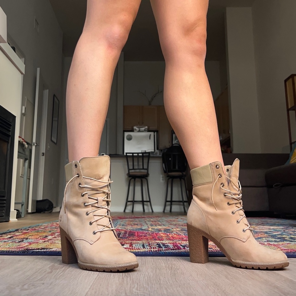 Timberland heeled boots